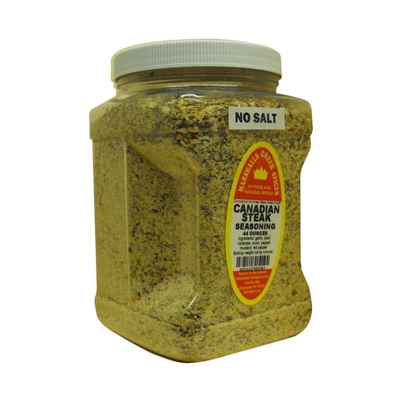 Family Size Marshalls Creek Spices Canadian Steak No salt Seasoning 44 Ounce