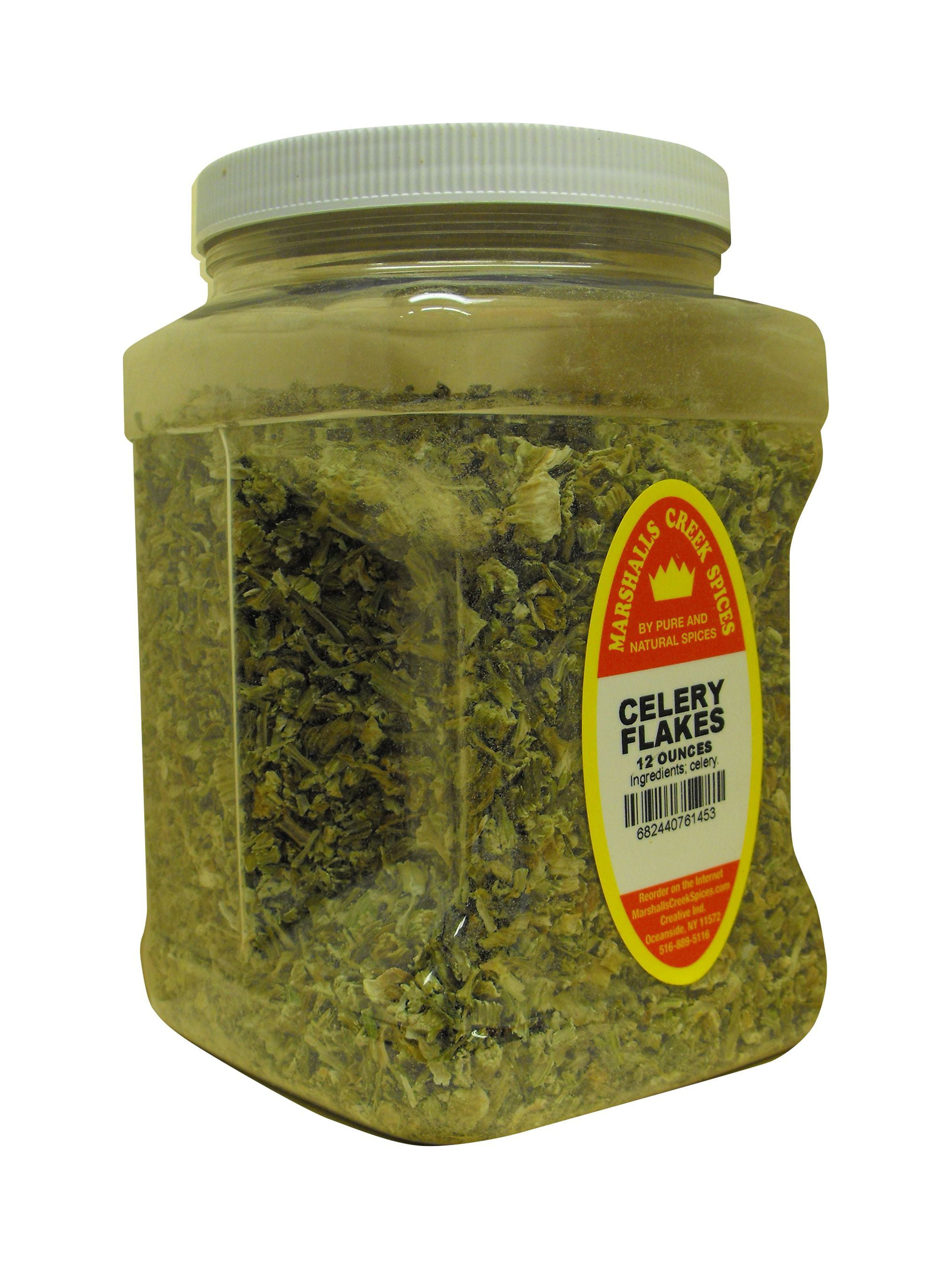 Family Size Marshalls Creek Spices Celery Flakes, 12 Ounces