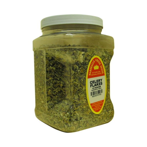 Family Size Marshalls Creek Spices Celery Flakes, 12 Ounces
