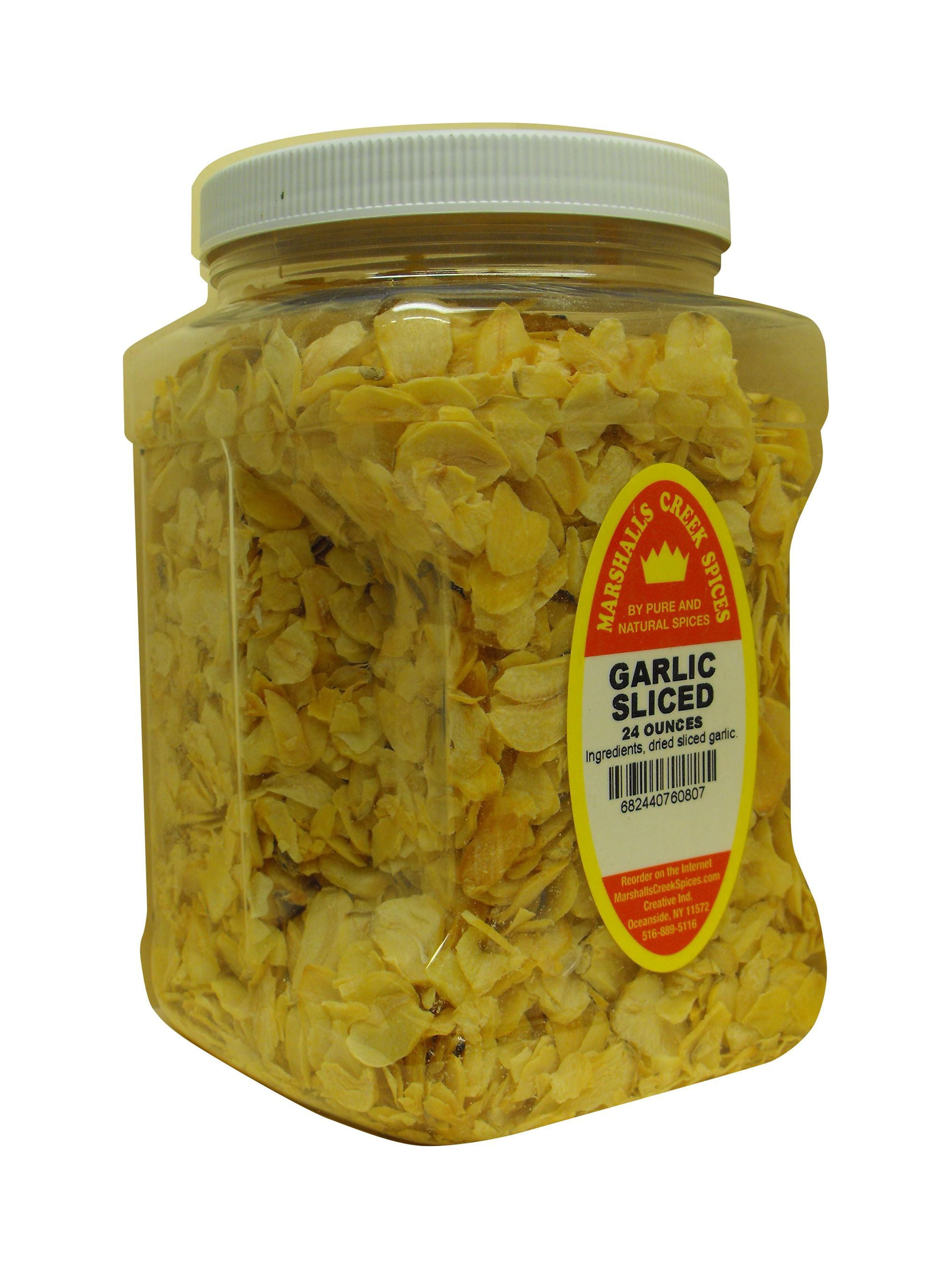Family Size Marshalls Creek Spices Garlic Sliced Seasoning, 24 Ounce