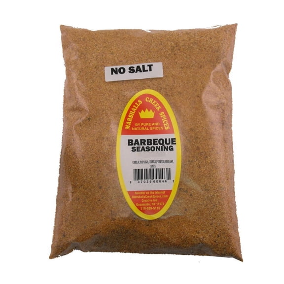 Family Size Refill Marshalls Creek Spices BBQ, Barbeque Seasoning No Salt, 44 Ounce