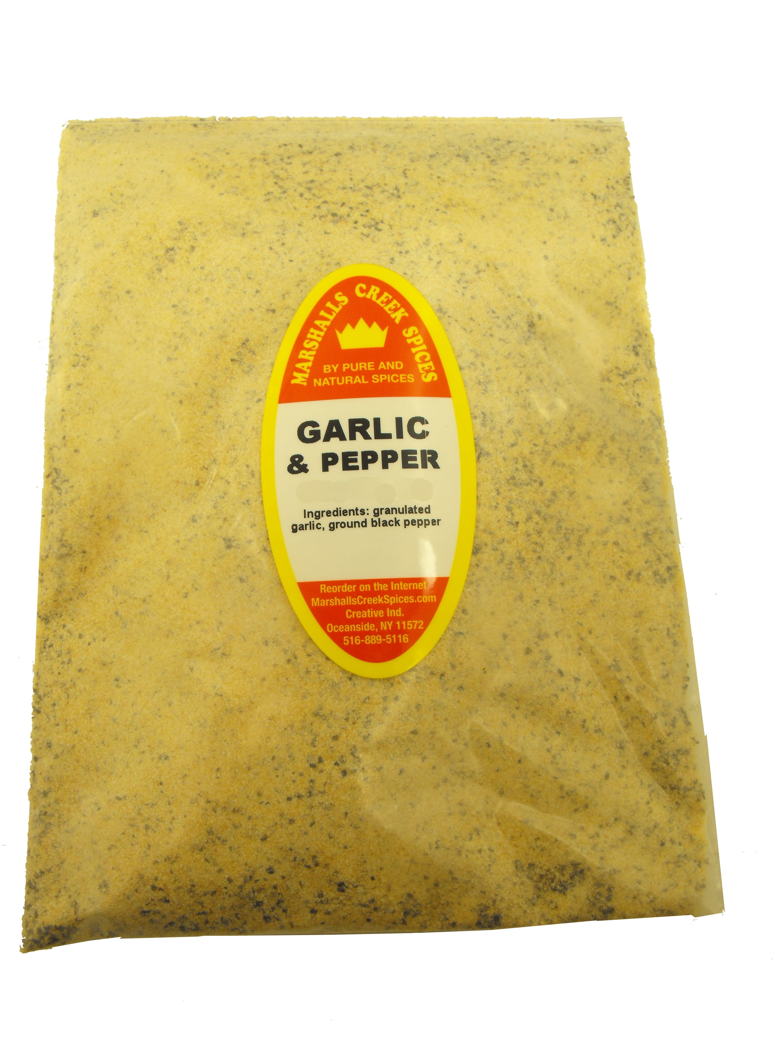 Family Size Refill Marshalls Creek Spices Garlic And Pepper Seasoning, 40 Ounce