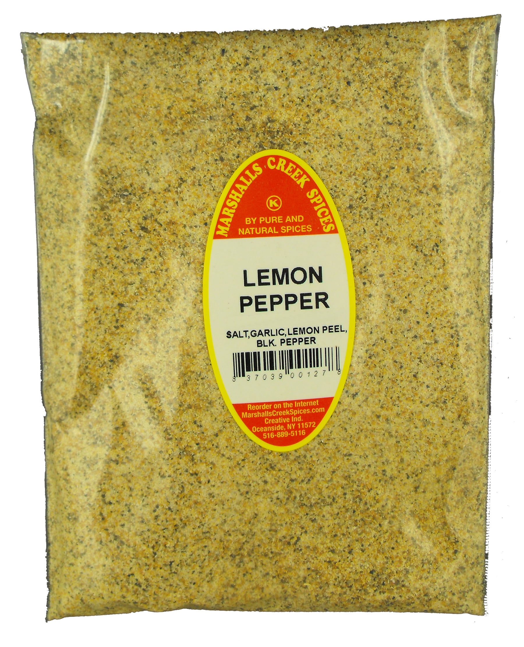 Family Size Refill Marshalls Creek Spices Lemon Pepper Seasoning, 60 Ounce