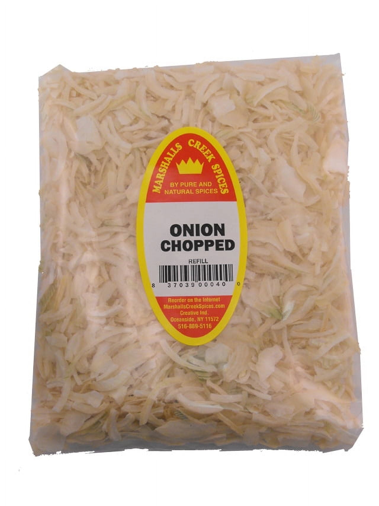 Family Size Refill Marshalls Creek Spices Onion Chopped Seasoning, 20 Ounce
