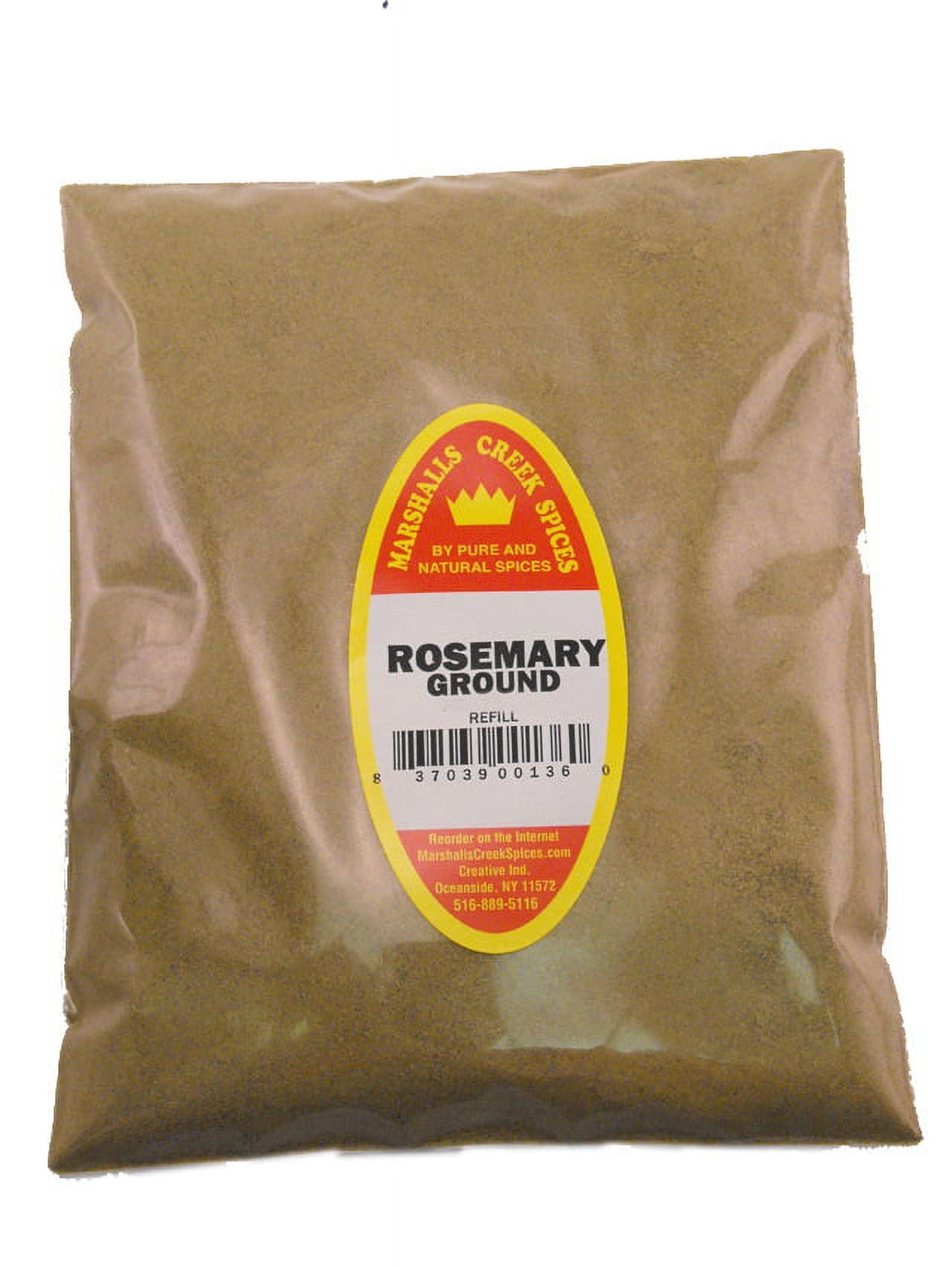 Family Size Refill Marshalls Creek Spices Rosemary GROUND, 24 ounces