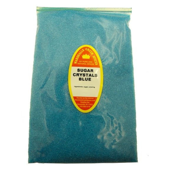 Family Size Refill Marshalls Creek Spices Sugar Crystals Blue Seasoning, 40 Ounce