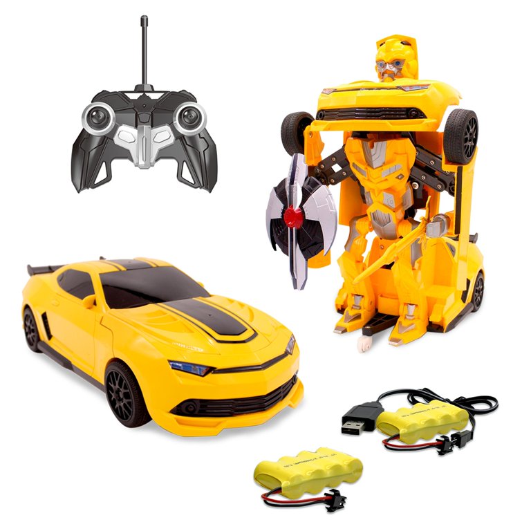 transforming robot radio controlled car