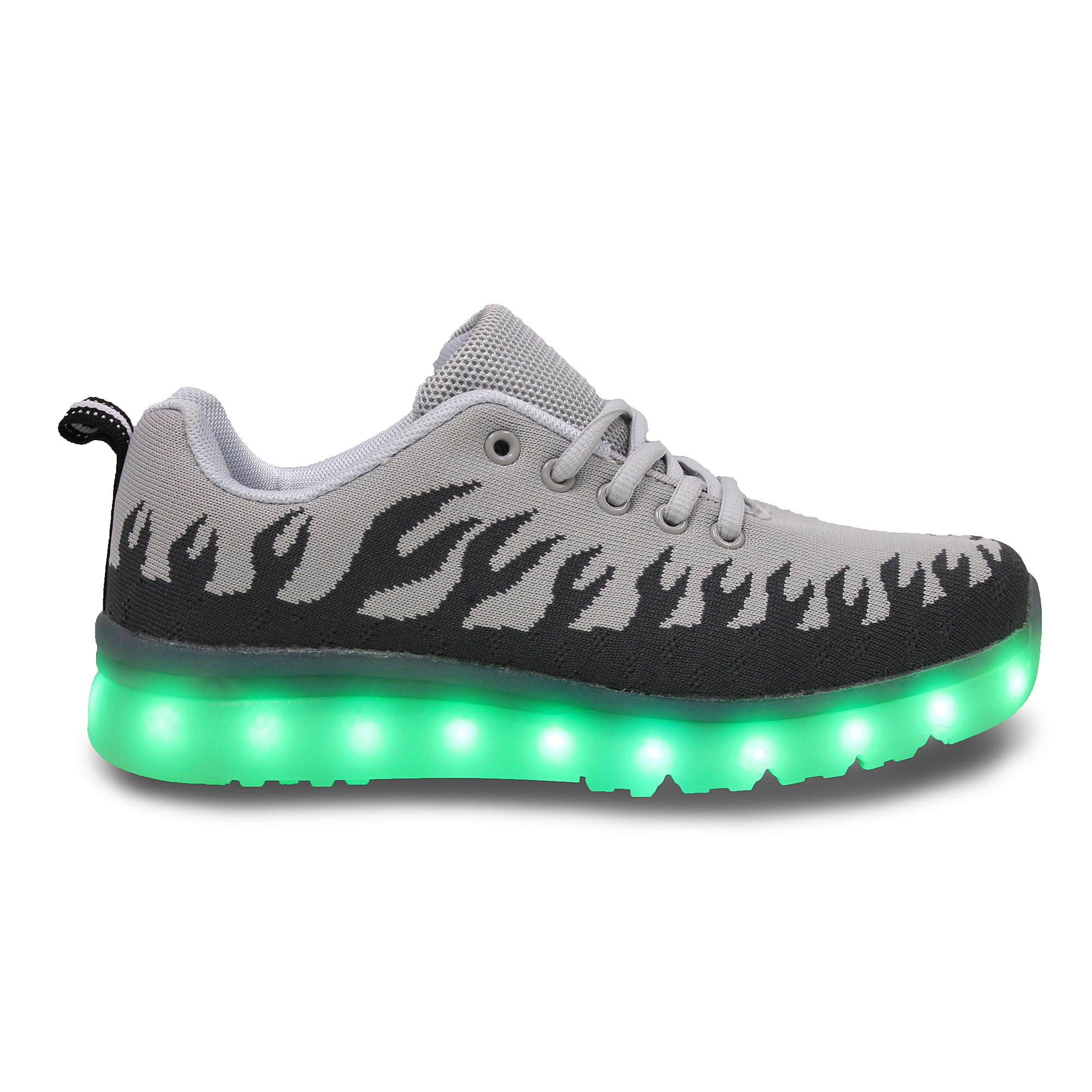 Green led shoes | Led shoes, Light up shoes, Light up sneakers