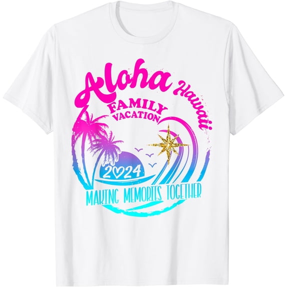Family Squad 2024 Family Vacation Aloha Hawaii Hawaiian 2024 T-Shirt