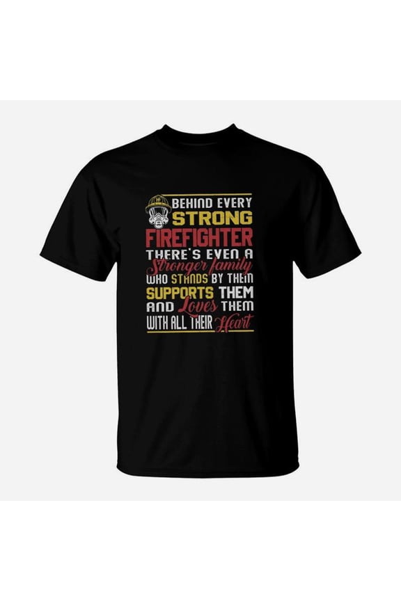 Family Support Firefighter TShirt