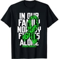 thumbnail image 1 of Family Support Non Hodgkin's Lymphoma Cancer Awareness T-Shirt, 1 of 3