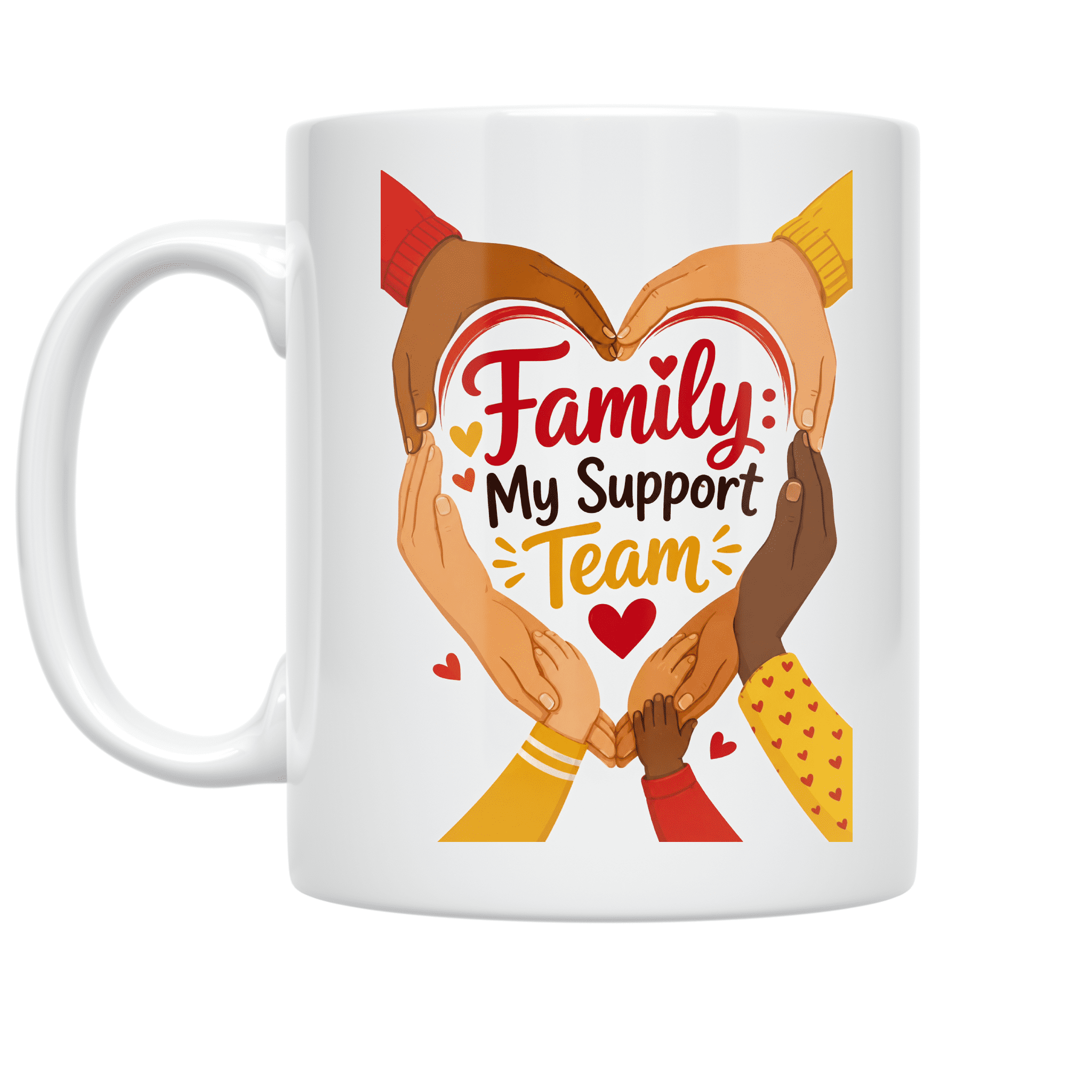 Family Support Team Design - Family Unity Advocate - 11 oz Ceramic ...