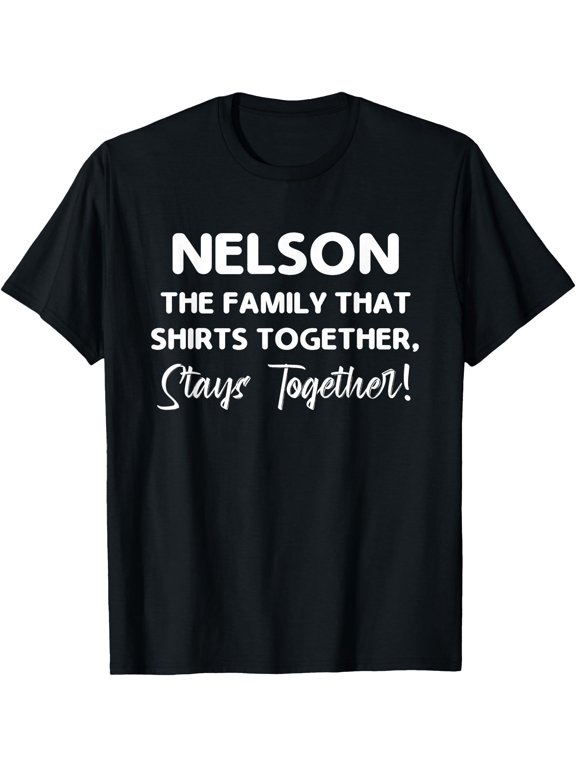 Family Surname Reunion Last Name Tag Classic Theme T-Shirt