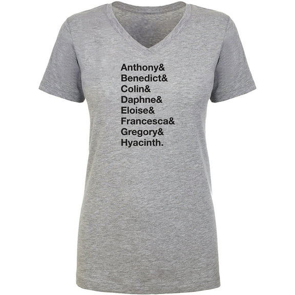 Family Tee Womens V-Neck T-Shirt