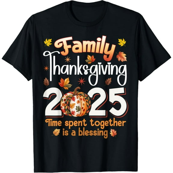 Family Thanksgiving 2025 Thanksgiving Crew Matching Group T-Shirt TShirt