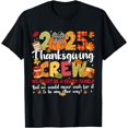 thumbnail image 1 of Family Thanksgiving 2025 Thanksgiving Crew Turkey Matching T-Shirt, 1 of 4