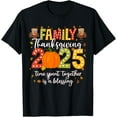 thumbnail image 1 of Family Thanksgiving 2025 Thanksgiving Crew Turkey Matching T-Shirt, 1 of 5