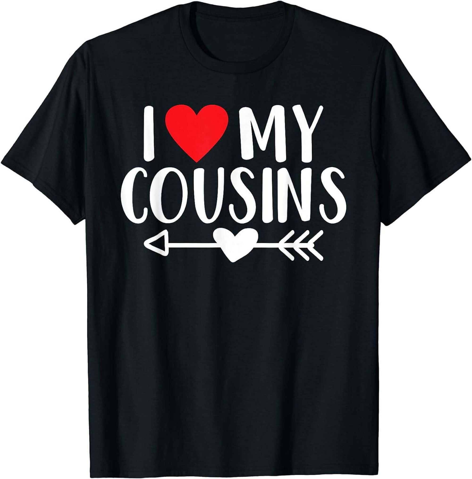 Family Ties Tee: Embrace the Power of Cousin Connections - Walmart.com