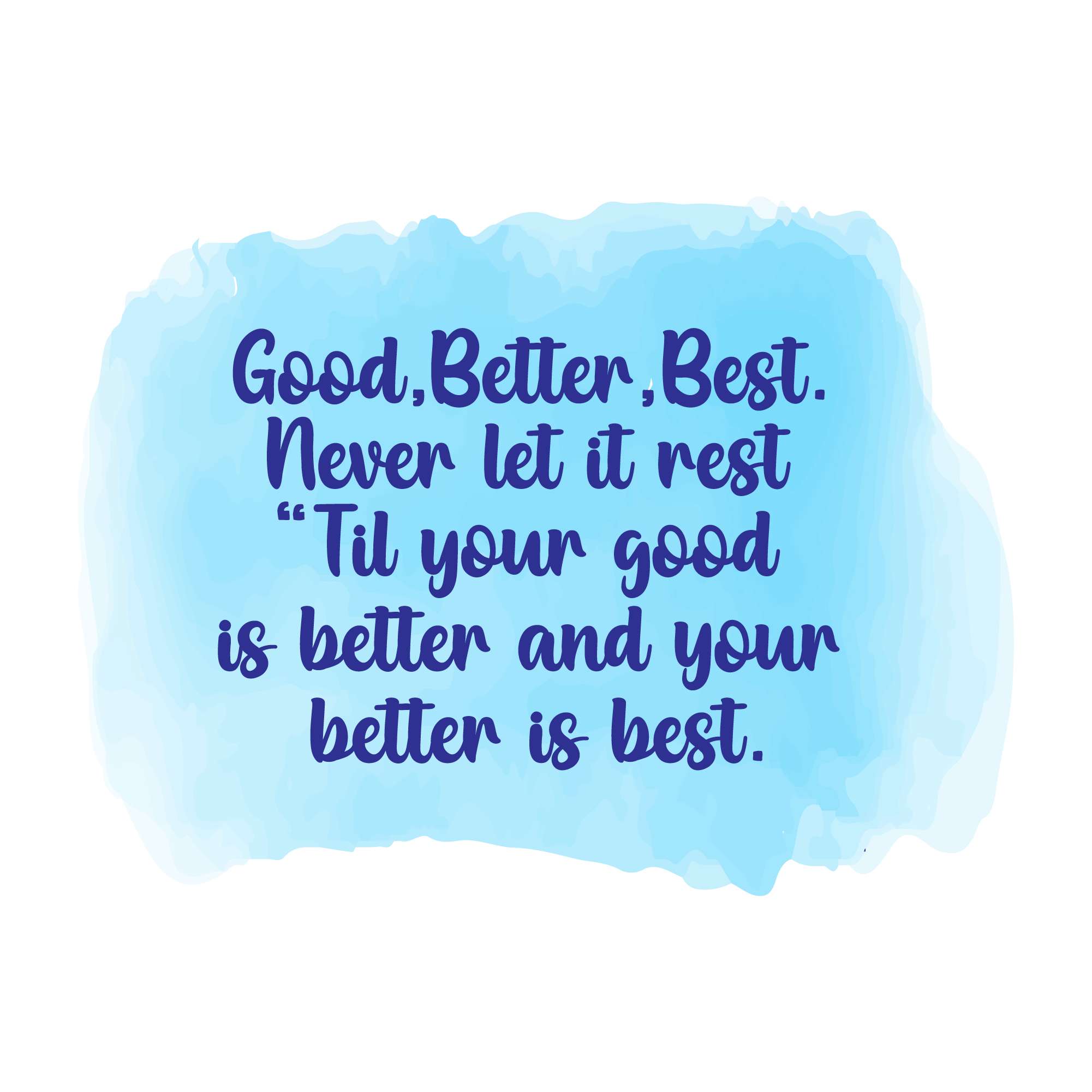 Family Til Your Good Is Better Inspiring Quote Wall Decal Decoration ...