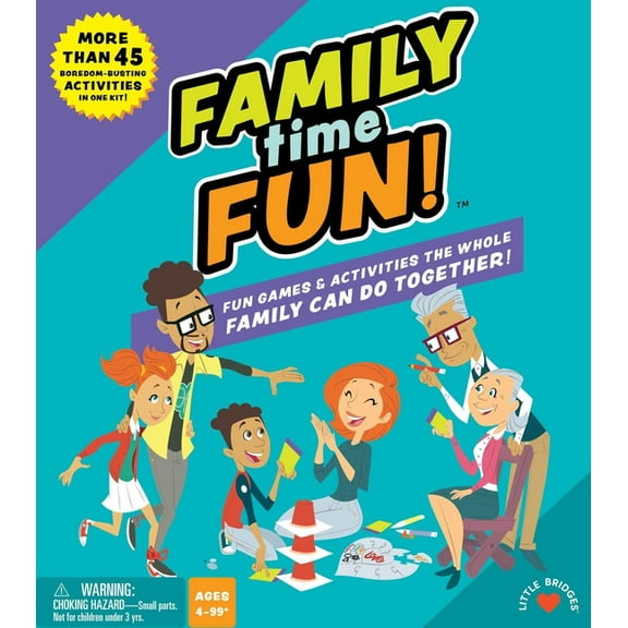 Family Time Fun: Fun Games and Activities the Whole Family Can Do, (Paperback)