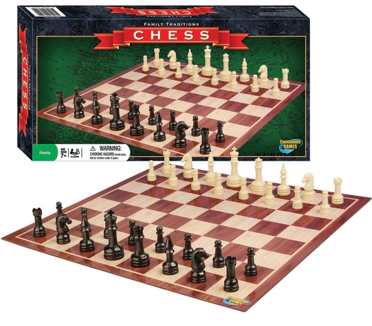 WE Games Four Player Chess Set - 4 Sets of Chess Pieces -2-4 Player Wood  Expressions, Inc.