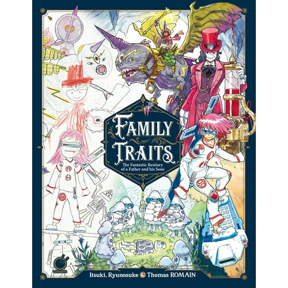 Family Traits : The Fantastic Bestiary of a Father and his Sons (Hardcover)