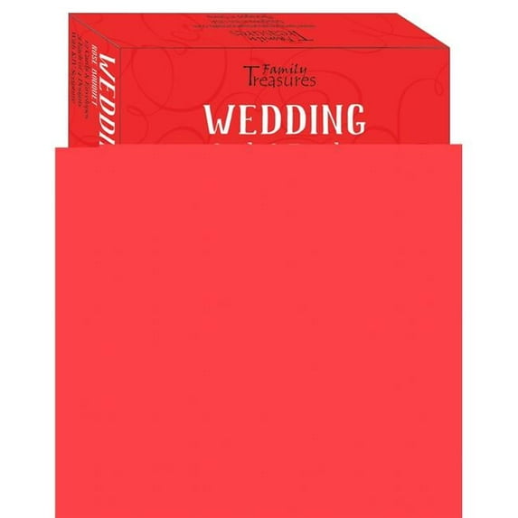 Family Treasures Wholesale 256568 Boxed - Card Wedding-Rose Bouquet - Box of 12