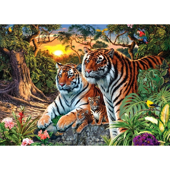 Family Tree 500pc Glow Puzzle