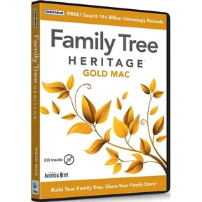 Family Tree Heritage Gold 16 - Mac [Digital Download]