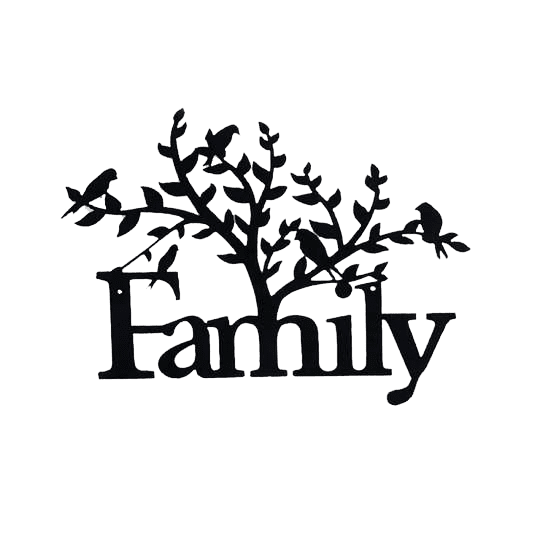 Family Tree - Metal Wall Art