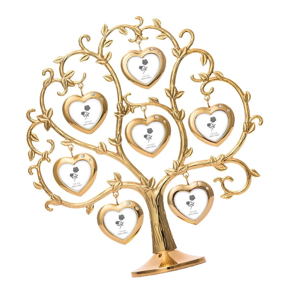 Family Tree Picture Frame 7Opening Pictures Frame Collage Photo Frames for Wall Decors Farmhouses Family Photo Frames