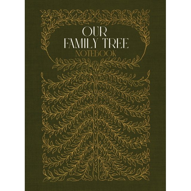 Family Tree Workbooks Our Family Tree Notebook A hardcover genealogy