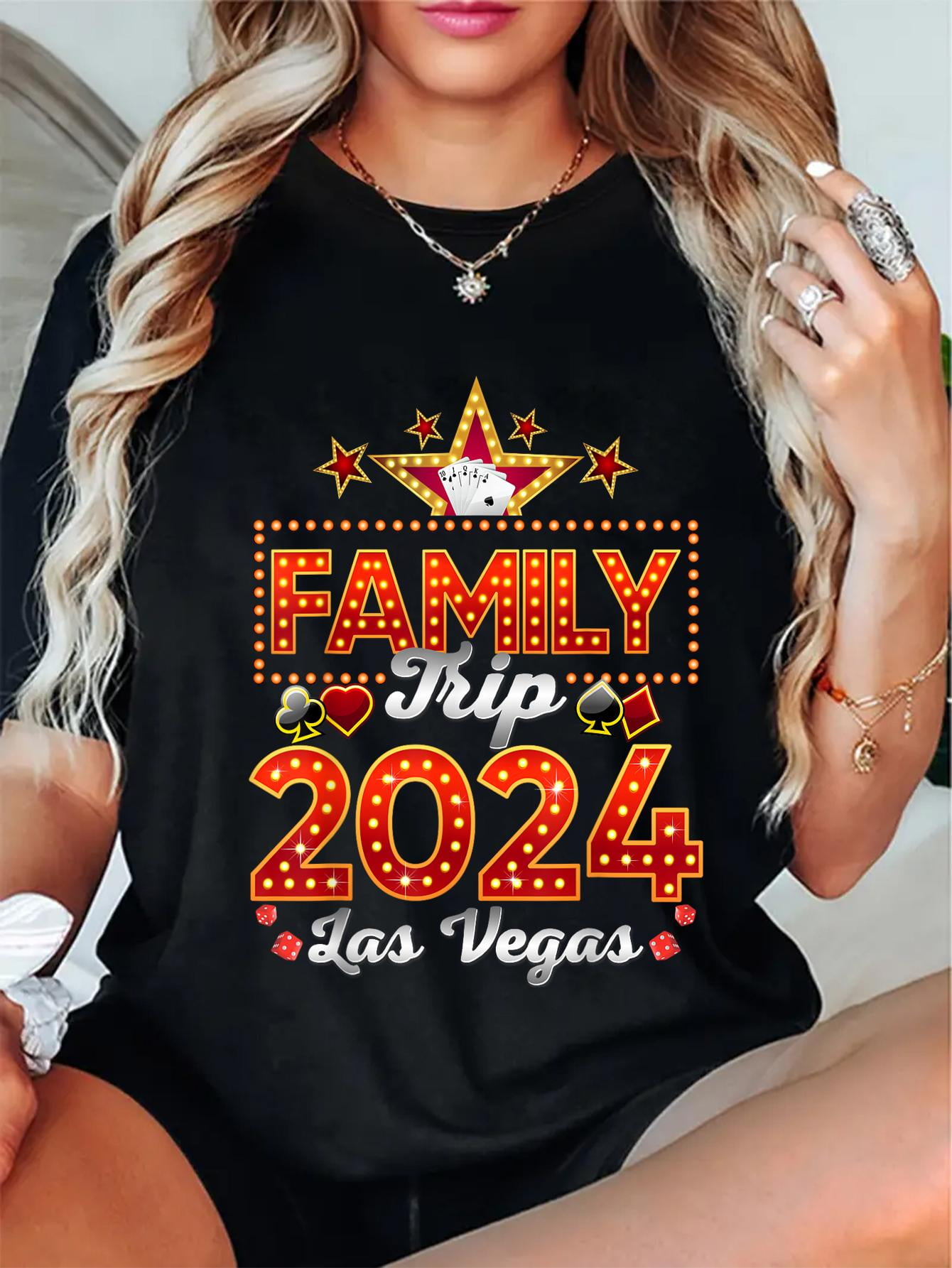 Family Trip 2024 Las Vegas Vacation 2024 Matching Group TShirt