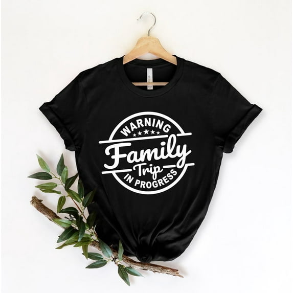 Family Trip 2025 Shirt, Warning Family Trip In Progress Shirt, Summer Vacation Shirt, Family Trip Tee, Travel Family shirt, Summer Trip TH210588