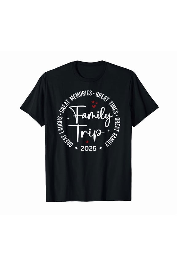 Family Trip Vacation 2025 Matching Group T-Shirt