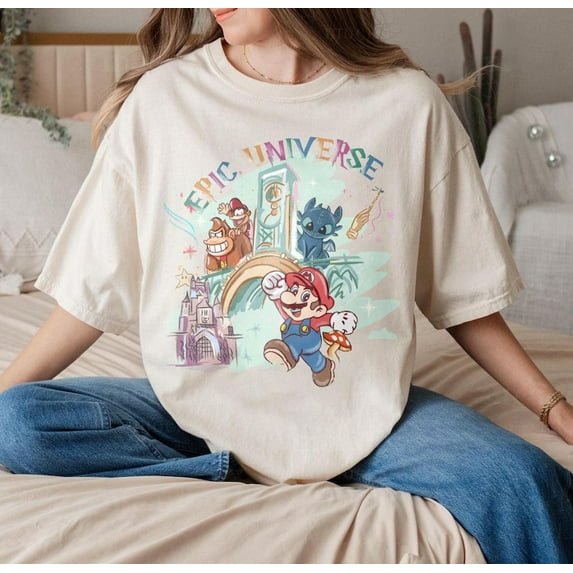 Family Universe Park Trip Shirt, Vintage Walt Disney Wolrd Tee, Orlando Park Epic Universe Shirts