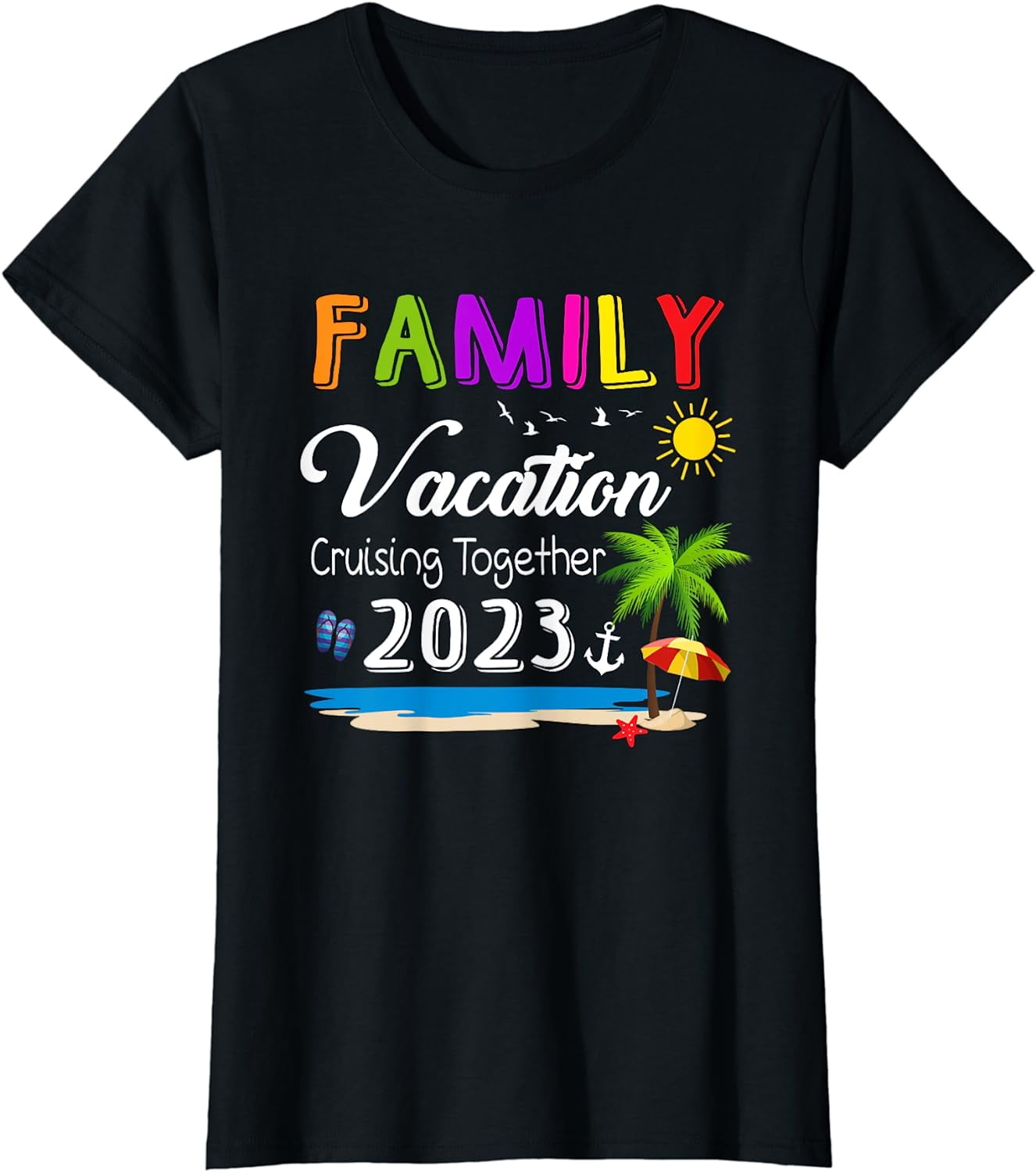 Family Vacation 2023 Cruising Together Matching Cruise Trip T-Shirt ...