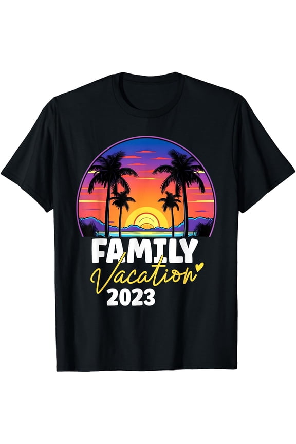 Family Vacation 2023 Making Memories Together Funny Vacation T-Shirt
