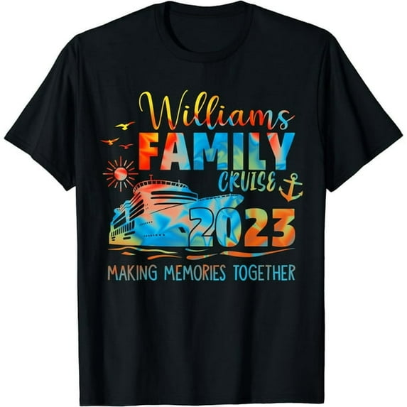 Family Vacation 2023 Mountains Matching Summer Vacation Black T-shirt Unisex