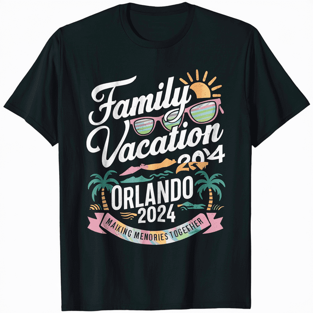 Family Vacation 2024 Discover Adventure Explore Travel Tee - Walmart.com