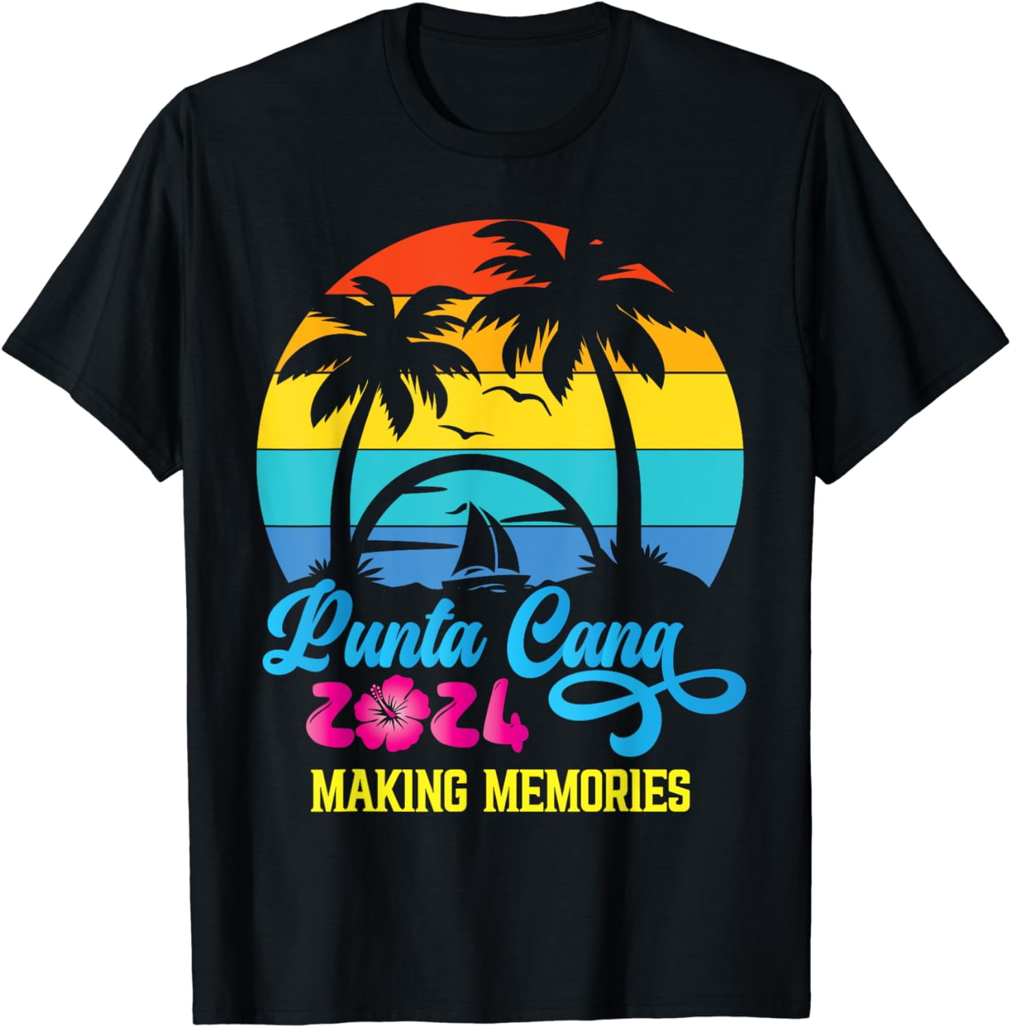 Family Vacation 2024 Dominican Republic Punta Cana Vacation TShirt