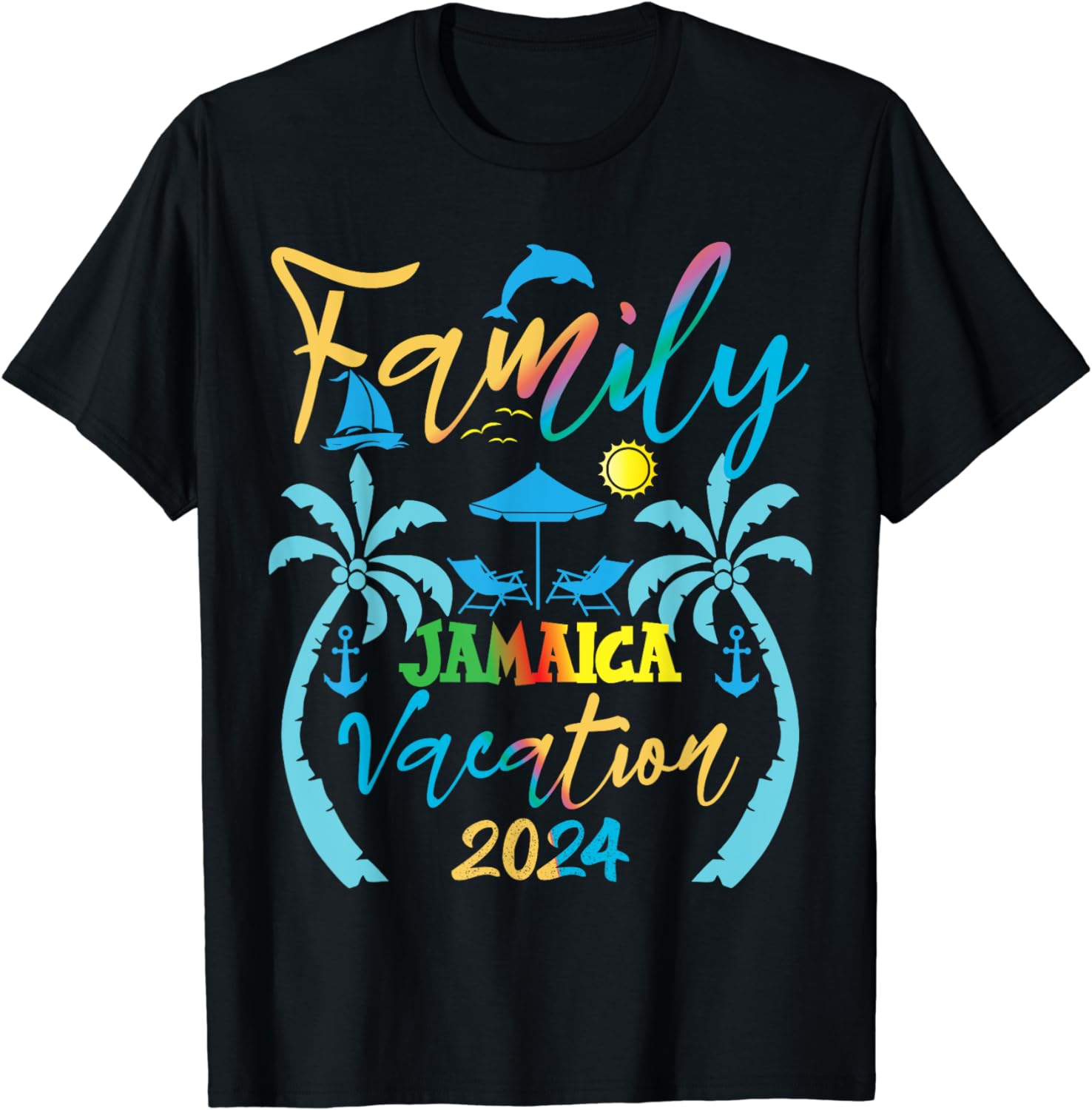Family Vacation 2024 Jamaica Vacation 2024 Jamaica Trip 2024 TShirt