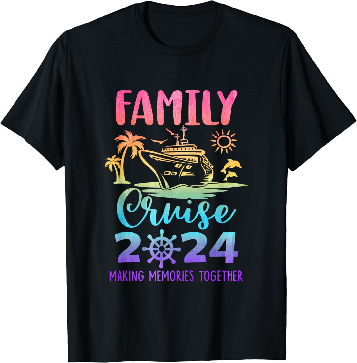 Family Vacation 2024 Making Memories Together Family Cruise TShirt