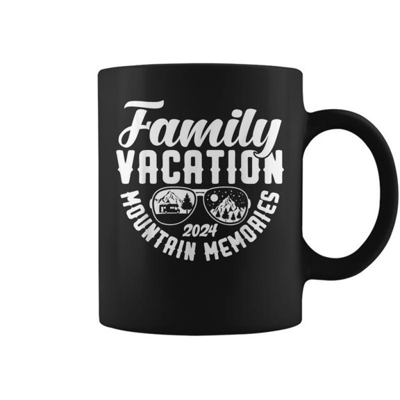 Family Vacation 2024 Mountain Memories Matching Family Group Coffee Mugs