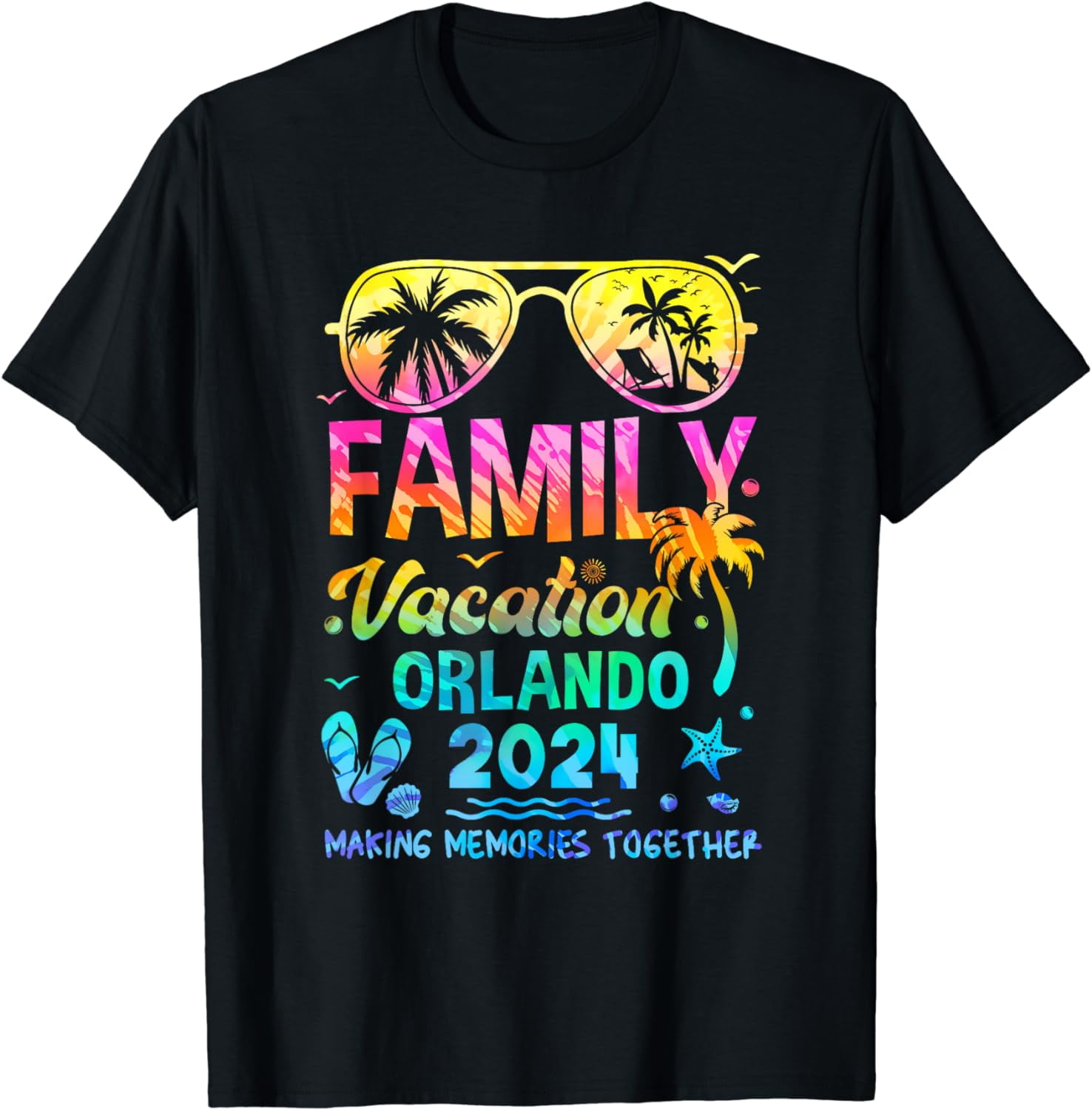 Family Vacation 2024 Orlando Matching Memories Together T-Shirt ...