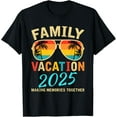 Family Vacation 2025 Beach Matching Summer Vacation 2025 TShirt