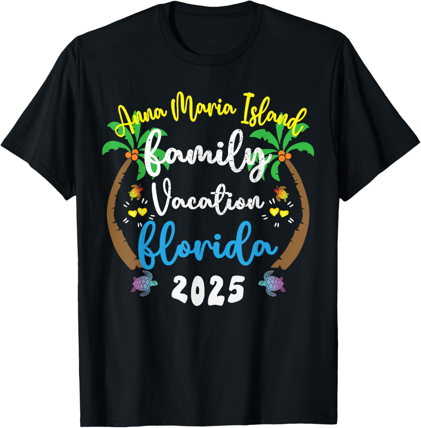 Family Vacation 2025 Florida Anna Maria Island Matchin Group TShirt