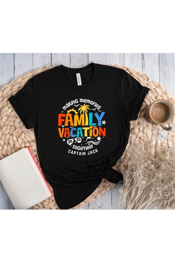 Family Vacation 2025 Shirt, Summer Trip T-Shirt, Beach Outfit, Making Memories Together Tee for Family Travel All Size S-5Xl