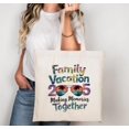 thumbnail image 1 of Family Vacation 2025 Trip Travel Adventure Memories Top Tote Bag, a gift just for you, 1 of 4