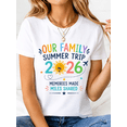 thumbnail image 1 of Family Vacation 2026 T-Shirt for Women Men Kids, Our Family Summer Trip Graphic Tee, Matching Family Vacation Shirts, Travel Holiday Outfit, Making Memories, Beach Trip Gift, 1 of 9